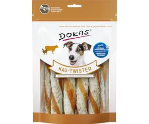 Dokas Kau-Twister - Filetto per pelle bovina, pansen e pollo (9 x 200 g)