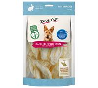 Dokas Orecchie di coniglio essiccate senza pelo Snack per cani - Set %: 2 x 70 g