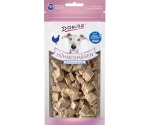 DOKAS Stomaci di pollo liofilizzati - il complemento ideale nella dieta quotidiana - 7 x 20 g
