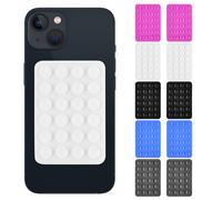 Dokeno 10 Pezzi Supporto Telefono Auto Silicone Ventosa per Telefono Supporto per Telefono Multiuso Porta Cellulare Auto Ventosa per Alimentazione Mobile Telefoni (5 Colori)