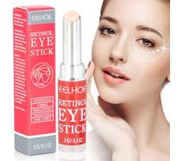 Dokeno 2 Pezzi Crema Retinolo Crema Contorno Occhi Retinolo Sotto gli Occhi Crema Antietà Retinolo Eye Stick per Cerchi Scuri Occhi Gonfi e Rughe, Retinol Eye Stick per Tutti i Tipi di Pelle