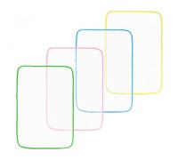 Dokeno 4 Pezzi Panno per Stirare, 40 * 60cm Panno da Stiro a Rete Resistente al Calore Tappetino da Stiro Resistente al Calore per Evitare Danni da Stiratura e lucentezza agli Indumenti Vestiti