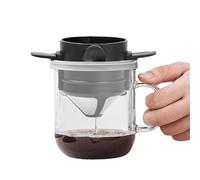 Dokeno Filtro Caffè Riutilizzabile, 1-2 Tazze Filtri Permanenti per Caffè Filtri Caffè in Acciaio Inox Filtro per il tè Filtro Caffè Senza Carta per Campeggio Ufficio Casa
