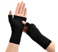Dokeno Polsiera Protezione Sportiva 2 Pezzi, Tutore Polso Traspirante, Polsiera Elastica, Guanti a Compressione, Guanti per Artrite, Tutore Polso a Compressione, Guanti a Compressione per Artrite