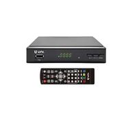 Doki Unico DB1553 Ricevitore DVB-T HD DVB-T/DVB-T2 con telecomando, programma TV digitale, HDMI, chiavetta USB e connettività Scart