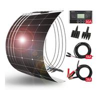 Dokio 100W/200W/400W Pannello Solare 12V Mono - Ideale per Esterno