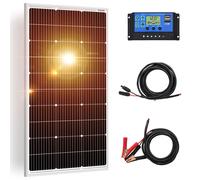 Dokio 100W Pannello Solare 12V Rigido - Barca, Roulotte, Autonomia