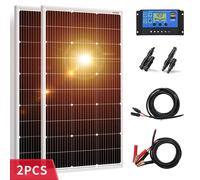 Dokio 200W Kit Pannello Solare - Tiny House, Giardino, Camper