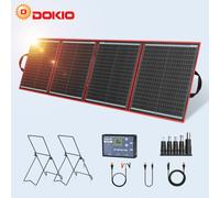 Dokio Pannello Solare Pieghevole 150W con USB per Pesca e Attività Nautiche