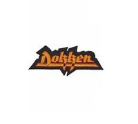 Dokken - Toppa ricamata termoadesiva con fascia metallica, accessorio