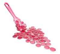 DOKRIN Fiches da Poker 1 bastoncino magnetico e 100 gettoni colorati, perfetti per l'apprendimento a casa e il divertimento