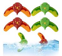 DOKRIN Giochi da immersione sott'acqua,4 pezzi Pesce Diavolo Giocattolo, Aliante Subacqueo, Giocattolo Pesci Acqua Bambini, Giocattolo Pesce Immersione, Diving Fish
