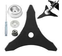 DOKRIN Lame per tagliaerba,5 pezzi di accessori da giardino per tosaerba, lama triangolare, lama a tre denti