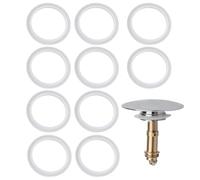 DOKRIN O-Ring,10 pezzi 38MM accessori per scarico vasca da bagno guarnizione in silicone anello d'acqua cuscinetto