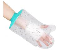 DOKRIN Protezioni per gesso,1 pezzo di protezione per le mani per la doccia, protezione per le mani in gesso impermeabile, protezione morbida e confortevole per polsi e dita, protezione impermeabile