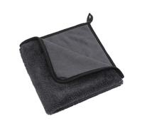 DOKRIN Reusable Cleaning Cloths, total clean panno in microfibra 1 asciugamano per la pulizia dell'auto 40*40 cm panno da doccia in microfibra ad asciugatura rapida altamente assorbente (grigio scuro)