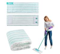 Doksvp 3 Pezzi per Leifheit Profi XL Micro Duo Panni Lavapavimenti Kit, Microfibra Ricambio Mocio per Leifheit, per la Pulizia Della Casa