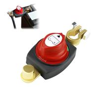 Doksvp Stacca Batteria 12V/24V, Interruttore di Separazione Della Batteria, Stacca Batteria per Auto, Staccabatteria, per Auto, Veicoli, Camion, Barca, Moto