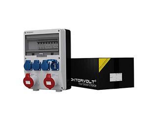 Doktorvolt® 1790 TD-S - Distributore di corrente da parete, 2 x 32 A, 4 x 230 V