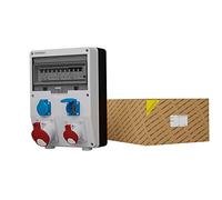 Doktorvolt Distributore di Corrente con Cavo 32A 3x16A 5x230V GR-S/FI 0632