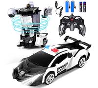 Dolanus Auto telecomandata - Transform Robot RC Cars contiene tutte le batterie: deformazione con un solo pulsante e rotazione a 360 gradi alla deriva, regalo di compleanno di Natale per