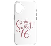Dolce 16 Per Ragazze Donne Sedici 16 Anni, 16 ° Compleanno Custodia per iPhone 16