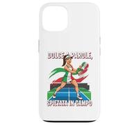 Dolce A Parole Spietata In Campo Italiano Donne Padel Design Custodia per iPhone 13