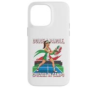 Dolce A Parole Spietata In Campo Italiano Donne Padel Design Custodia per iPhone 14 Pro Max