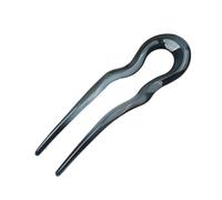 Dolce Acetato Capelli Chignon A Forma di U Fshion Design Forcina Polpette Testa Fermaglio per Capelli Per Donna Ragazza (Blu Scuro)