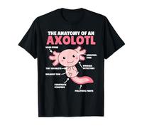 Dolce Axolotl Spiegazione Anatomia Di Axolotl Maglietta
