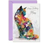 Dolce biglietto di compleanno per mamma, scoppio di affetto