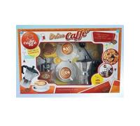 DOLCE CAFFÈ CAFFETTIERA MACINA TAZZINE CUCCHIAINO GIOCATTOLO GIOCO BAMBINA