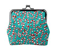 Dolce Candy Sfondo Stampa Moda Ms Sacchetto di Cuoio Portatile Portafoglio Bacio-Lock Money Bag Carino Frizione Fo Donne