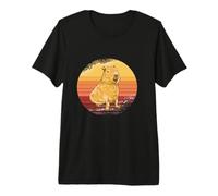 Dolce Capibara Divertente Capibara Amante Amante degli Maglietta Premium