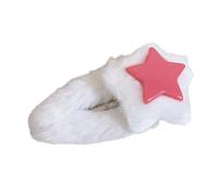 Dolce Clip Per Capelli A Strati A Forma Di Stella Forcina Peluche Clip Per Coda Di Cavallo Franghe Forcine Per Adolescenti Bambini