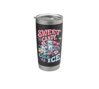 Dolce come Candy, Freddo come Ghiaccio - Amore Bicchiere termico in acciaio inox doppia parete