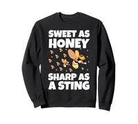Dolce Come Miele acuto Come Un Motivo Divertente per Gli Felpa
