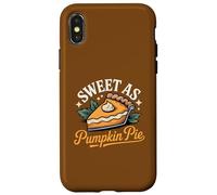 Dolce come torta di zucca Autunno Autunno Cib Custodia per iPhone X/XS