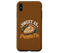 Dolce come torta di zucca Autunno Autunno Cib Custodia per iPhone XS Max