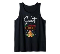 Dolce Come Un Biscotto di Natale Divertente Canotta