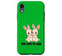 Dolce coniglietto too carino per curare Custodia per iPhone XR