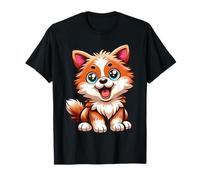 Dolce Corgi Cartoon Cane Kawaii Carino Asilo Kita Maglietta
