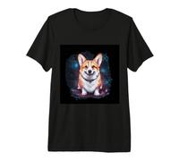 Dolce Corgi con Look Magico Maglietta Premium