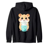 Dolce Criceto Piace Bere Il Suo tè Felpa con Cappuccio