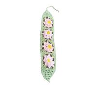 Dolce Crochet Turbante Scava Fuori Capelli Fazzoletto Tie Back Headwrap Modello Fiore Piccolo Turbante fresco Per Le Ragazze Puntelli Foto