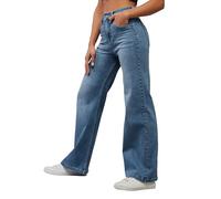 Dolce Crudo Jeans bootcut a vita alta da donna
