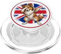 Dolce divertente Shelty/Collie Cane Danza Dabbing PopSockets PopGrip per MagSafe
