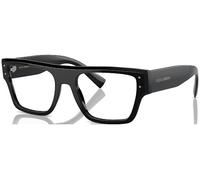 Dolce & Gabbana Uomo DG3384 501 Montature da vista Acetato Nero Squadrata Normale