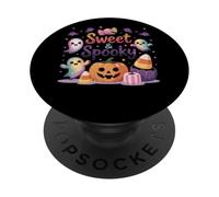 Dolce E Spettrale Halloween Fantasma Candy PopSockets PopGrip Adesivo