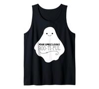 Dolce Fantasma Dice Che Il Tuo Sorriso Sembra Divertente Halloween Canotta